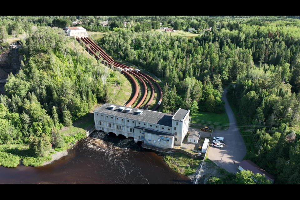 The Kakabeka Falls Generating Station was built in 1906, and still has much of its original equipment (OPG photo)