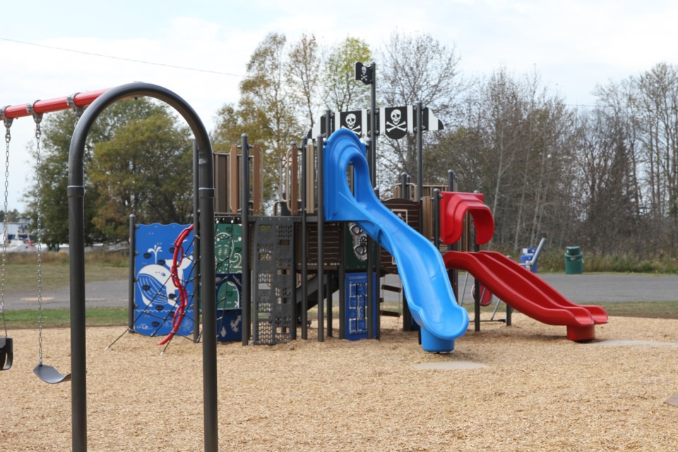 The pirate ship-themed playground was built under Ontario’s mandate to ensure all parks are accessibility friendly under the Accessibility for Ontarians with Disabilities Act, 2005 (AODA). 