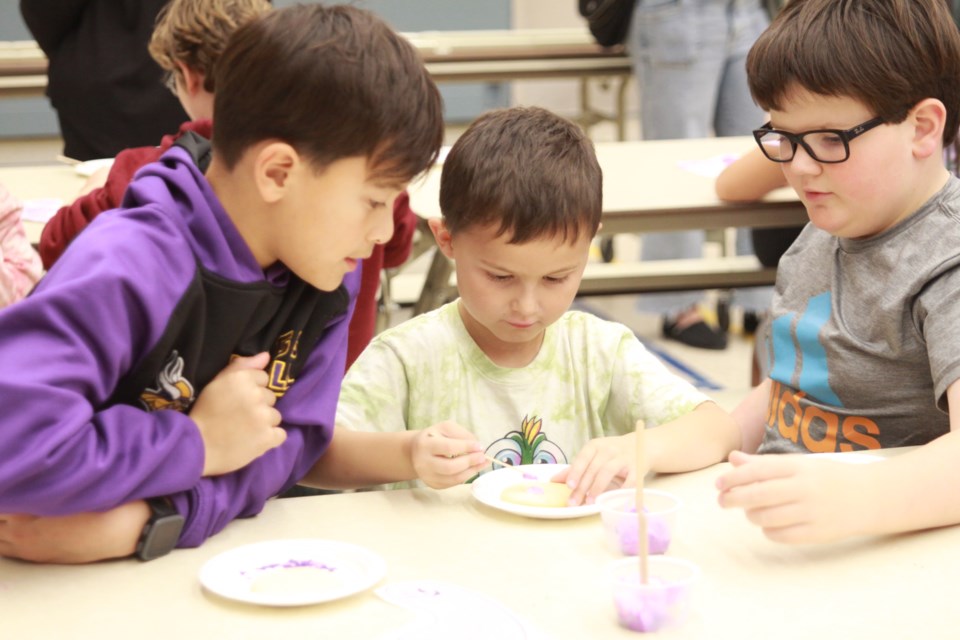 Purple Shirt Day at St. Elizabeth School on Oct. 25, 2024