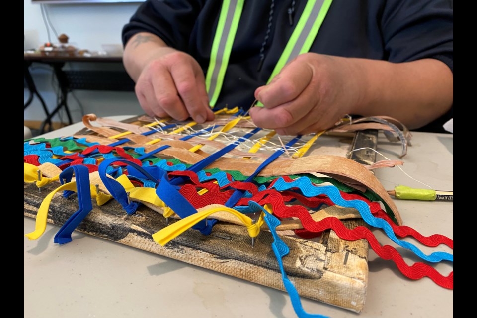 The Dream Weaver Project features the work of blind or low-vision artists using different tactile mediums in weavings