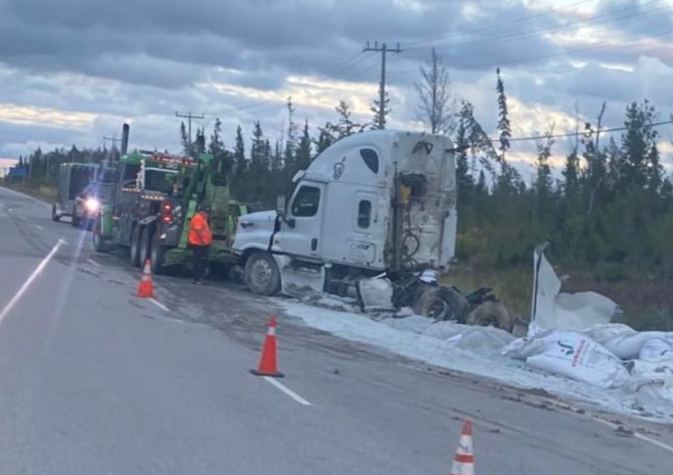 ignace-collision-25-km-west