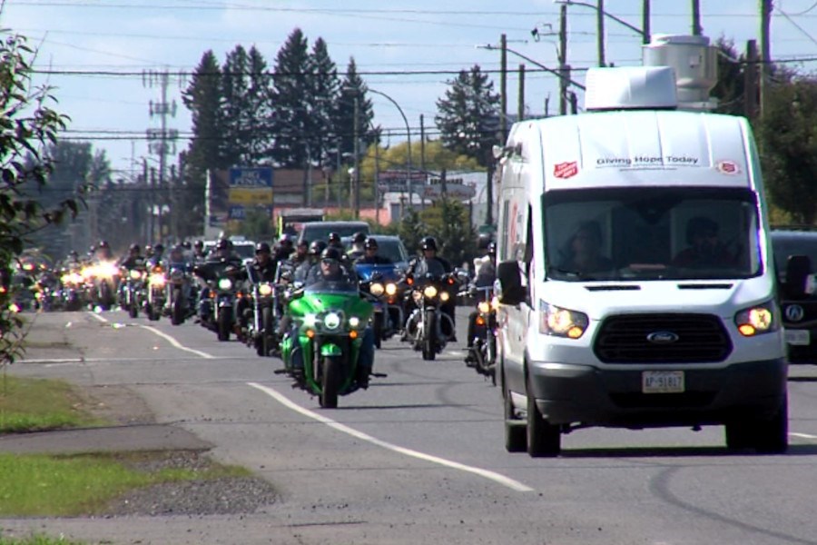 Toys for Tots Motorcycle Ride ready to roll