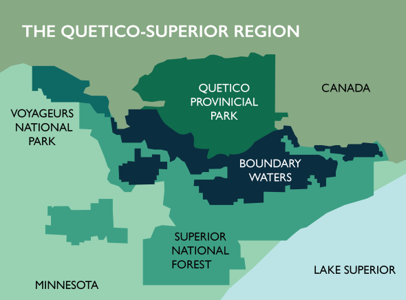 A Chilean mining conglomerate proposes to develop a copper/nickel/cobalt/platinum group metals mine near Ely, Minnesota in the Superior National Forest (Protect the Boundary Waters photo)