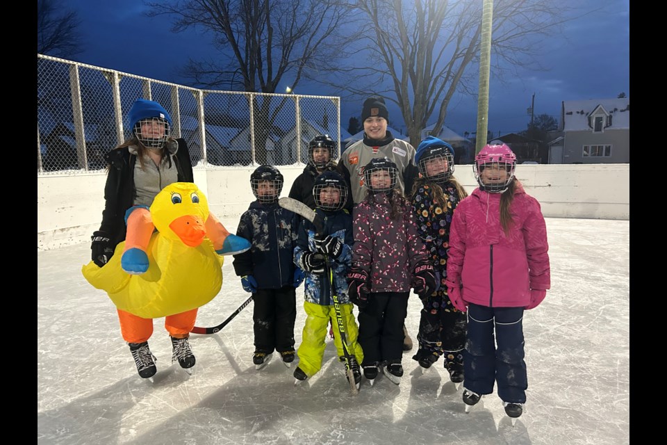 Our Kids Count held a launch event for its second Kam River Ultimate Duck Race at the Minnesota Park's outdoor rink on Feb. 5.