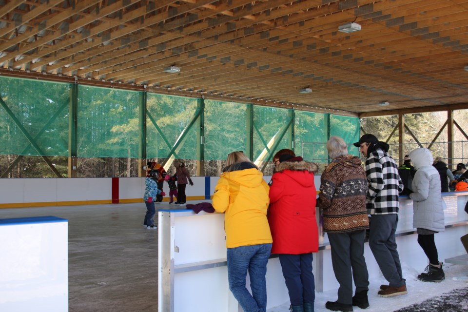 Blake Community Hall hosts a Family Skate Day in Neebing on Feb. 9.