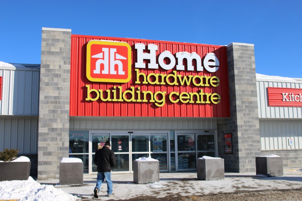 Thunder Bay’s Memorial Home Hardware Building Centre has taken a stand to showcase Canadian-made goods following President Donald Trump’s tariff announcement on Feb. 4. 