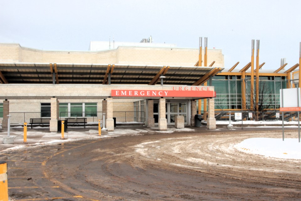 Thunder Bay Regional Health Science Centre emergency department entrance 