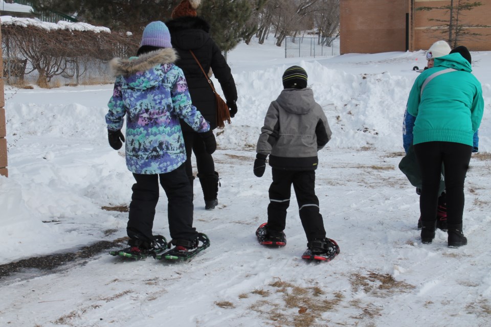 Families make the most at the Current River Community Centre’s annual Winter Carnival on Feb. 8.