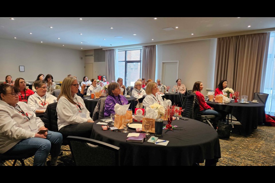 The 2025 Scotties Tournament of Hearts hosts a Women in Curling Connect at the Valhalla Hotel and Conference Centre.