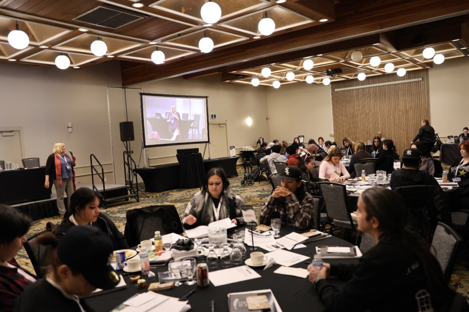 Delegates at the Feathers of Hope forum on Canada's action plan for implementing the United Nations Declaration on the Rights of Indigenous Peoples.