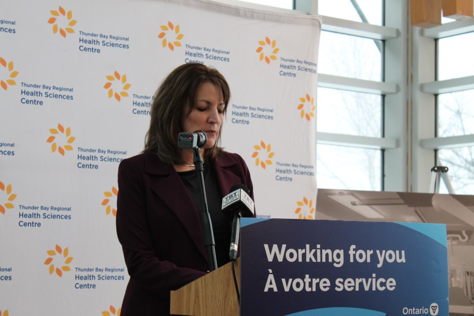 Rhonda Crocker Ellacott, president and CEO of Thunder Bay Regional Health Sciences Centre