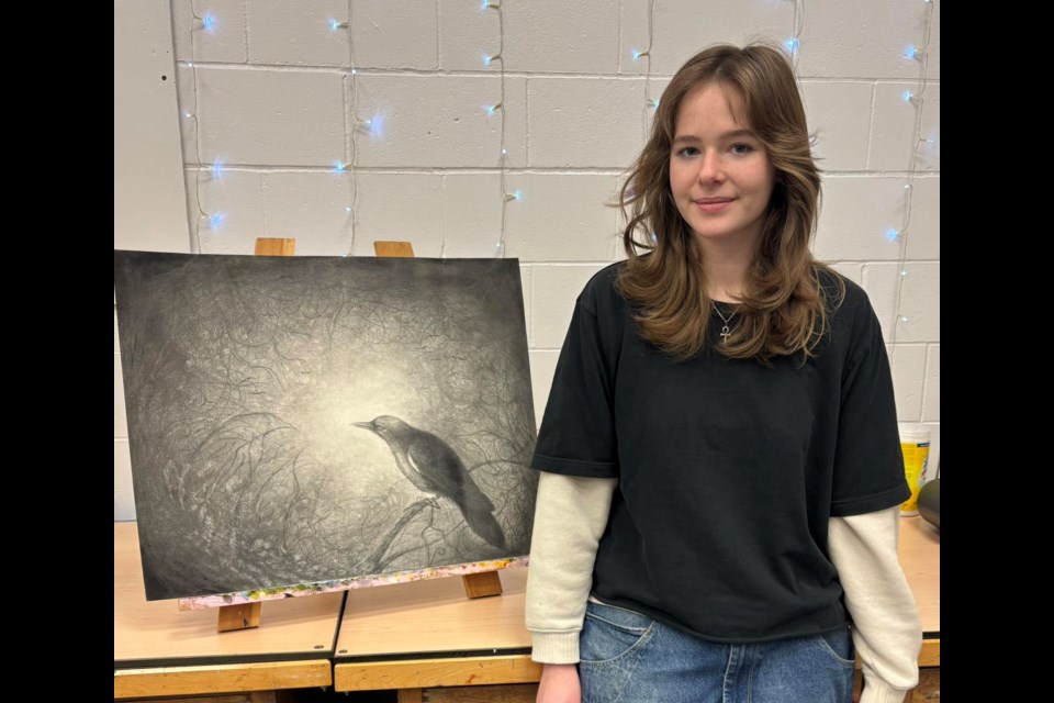 Amelia Jardine, a Grade 12 Hammarskjold High School student, is the provincial winner of the Judge’s Choice Award in the Ontario Secondary School Teachers’ Federation (OSSTF) Student Achievement Awards.