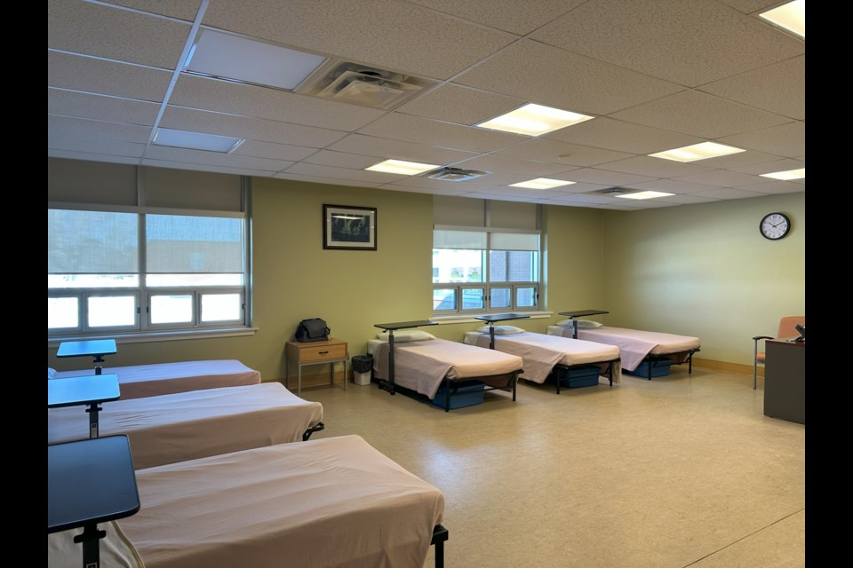 St. Joseph's Care Group's safe sobering beds.