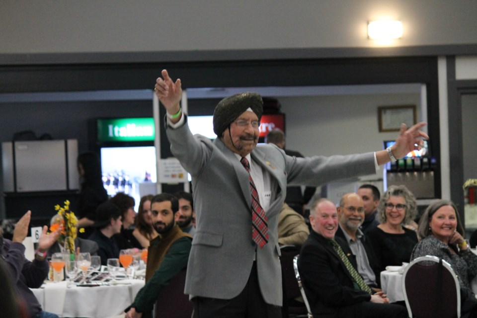 A dance performance is underway for the Taste of India at the Italian Cultural Centre on March 15.