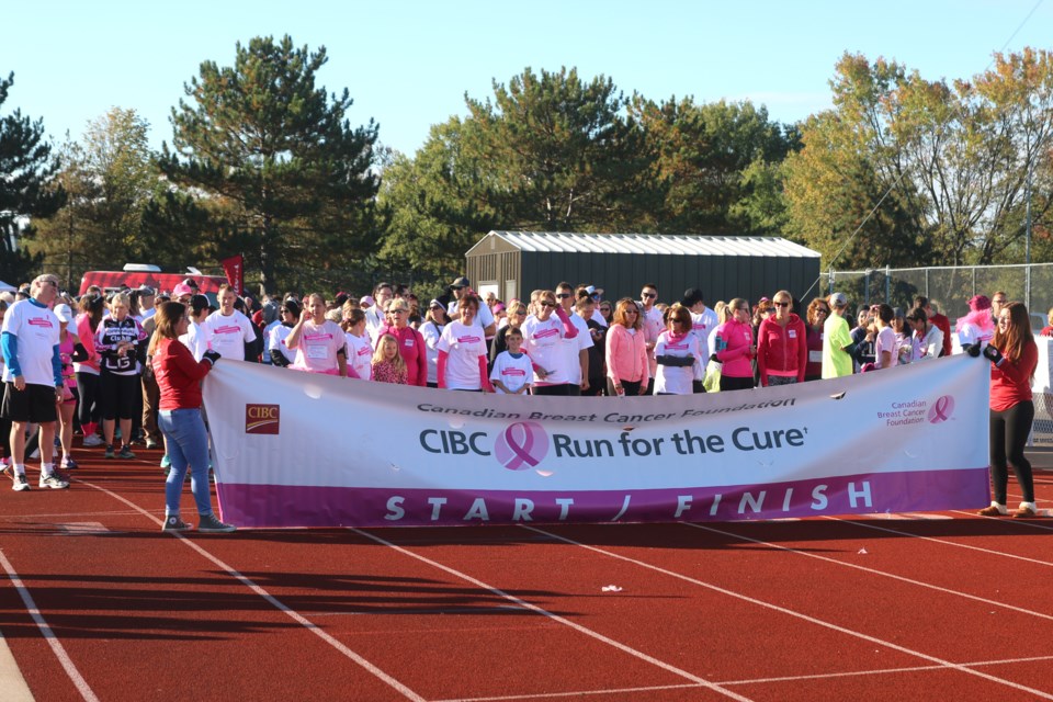 CIBC Run for the Cure Canadian Cancer Society Volunteer Thunder Bay