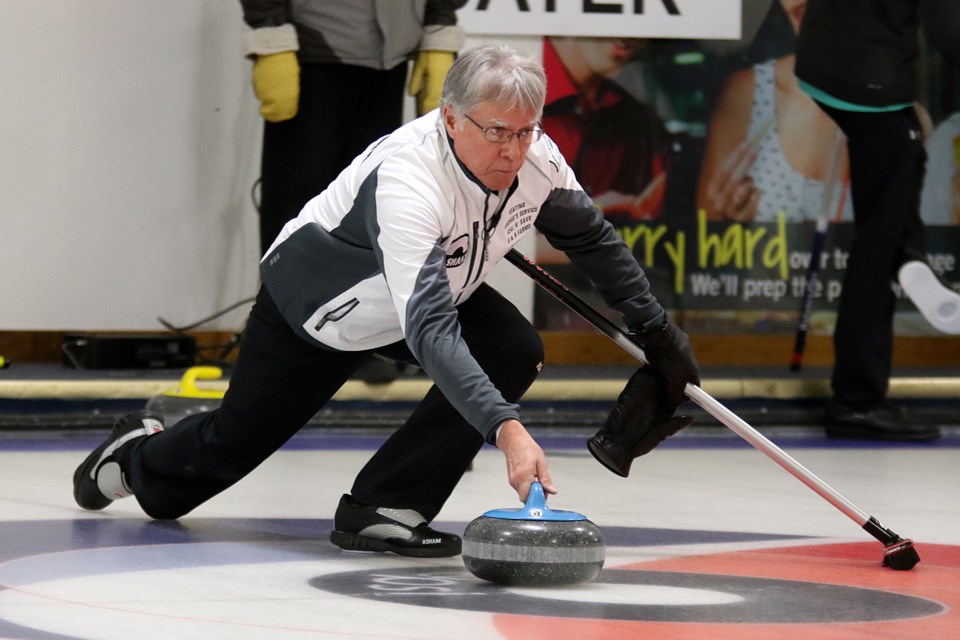 Al Hackner says the 2017 Travelers Men's Provncials may be his final bid at a Brier berth. He fell 6-5 to Sault Ste. Marie's Brad Jacobs on Saturday, Feb. 11, 2017 at Fort William Curling Club. 