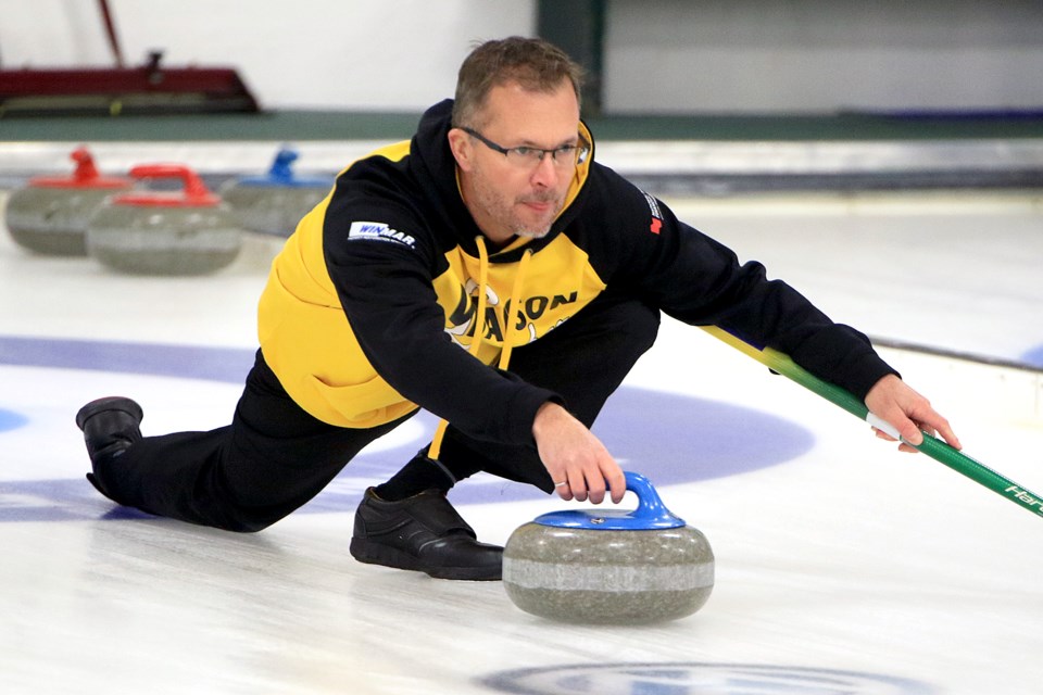 Gary Weiss' team has a 7-0-0-1 record in Tbaytel Major League of Curling play this season, tied for top spot in the standings with Ron Rosengren. (Leith Dunick, tbnewswatch.com)