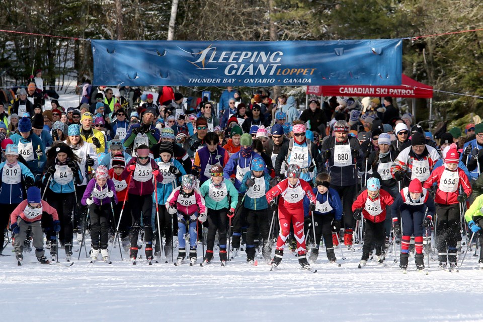 Sleeping Giant Loppet Start