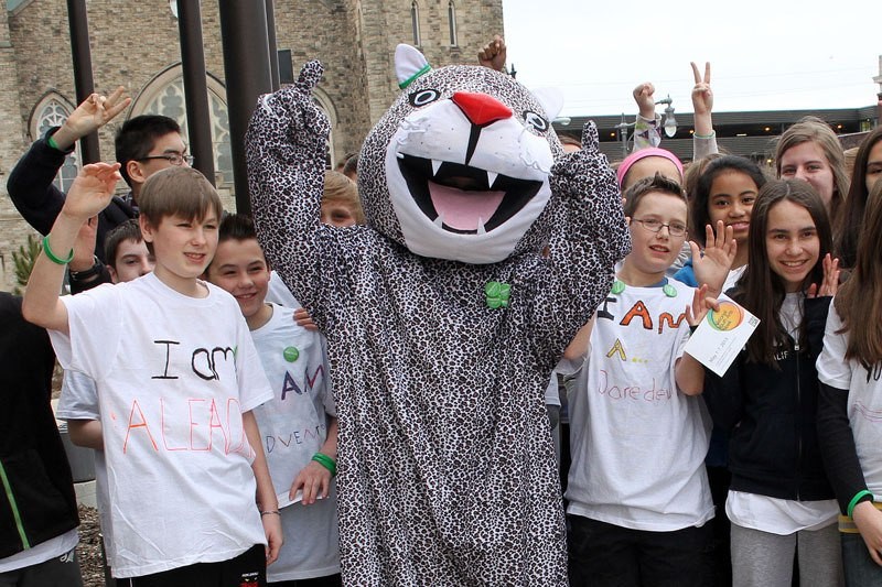 City’s youth honoured during a flag-raising ceremony Wednesday