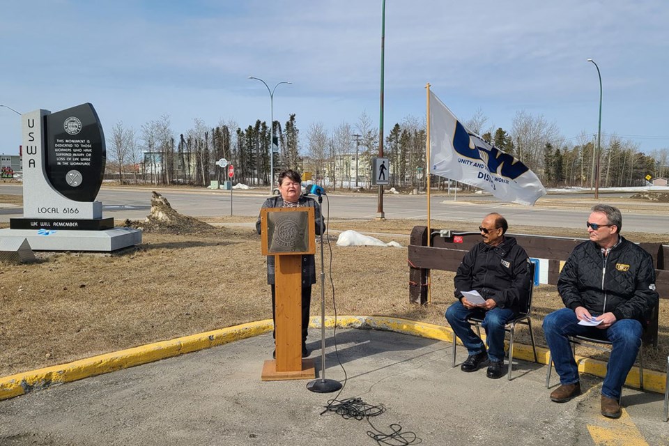 thompson day of mourning ceremony april 28 2022