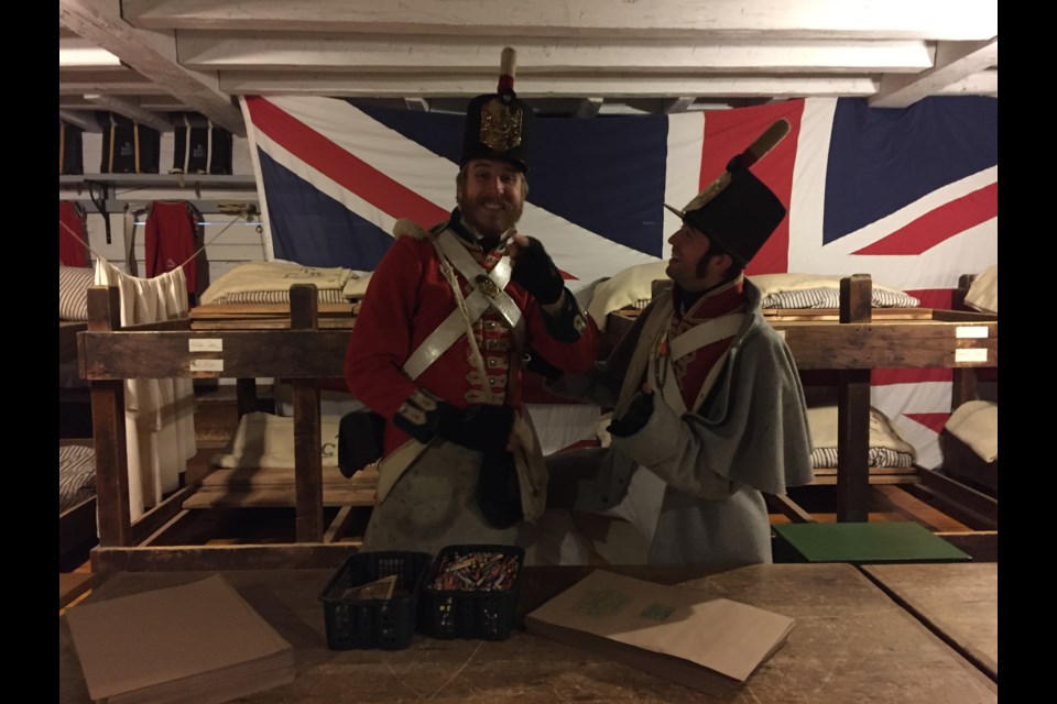 Escape the modern Christmas chaos, and join Parks Canada and the Friends of Fort George for the annual Fort George Garrison Christmas Event on
December 14 and 15