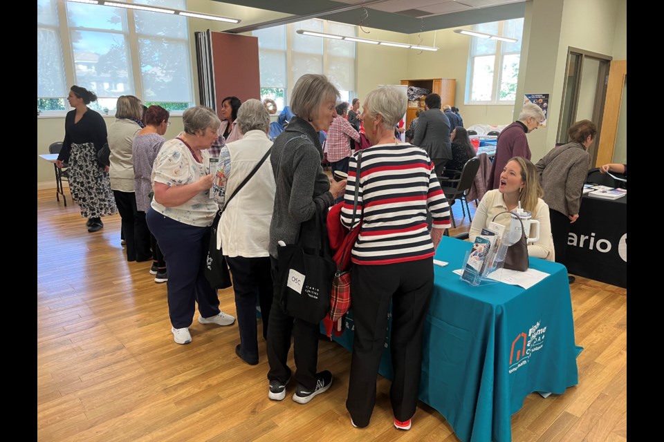 On Thursday morning, the Thorold 50+ Centre was filled to the brim with older adults looking to educate themselves.