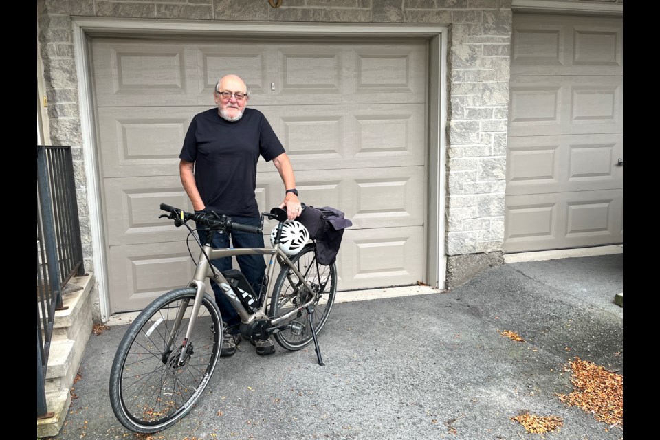 Thorold resident Ed Pomeroy will be collecting bikes on Saturday, October 12 for Bikes for Farmworkers.