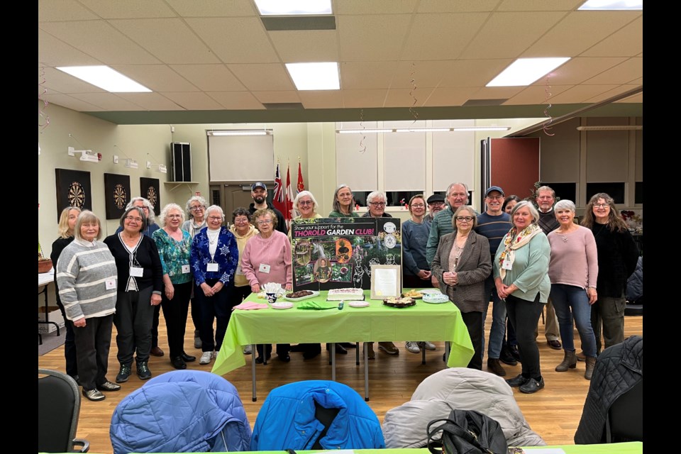 Members of the Thorold Garden club celebrated its 95th anniversary on Wednesday evening.