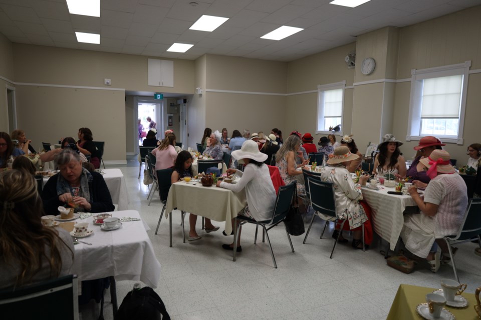 The Mother's Day Tea in the Port Robinson Community Centre, held on May 11, had over 60 people in attendance. 