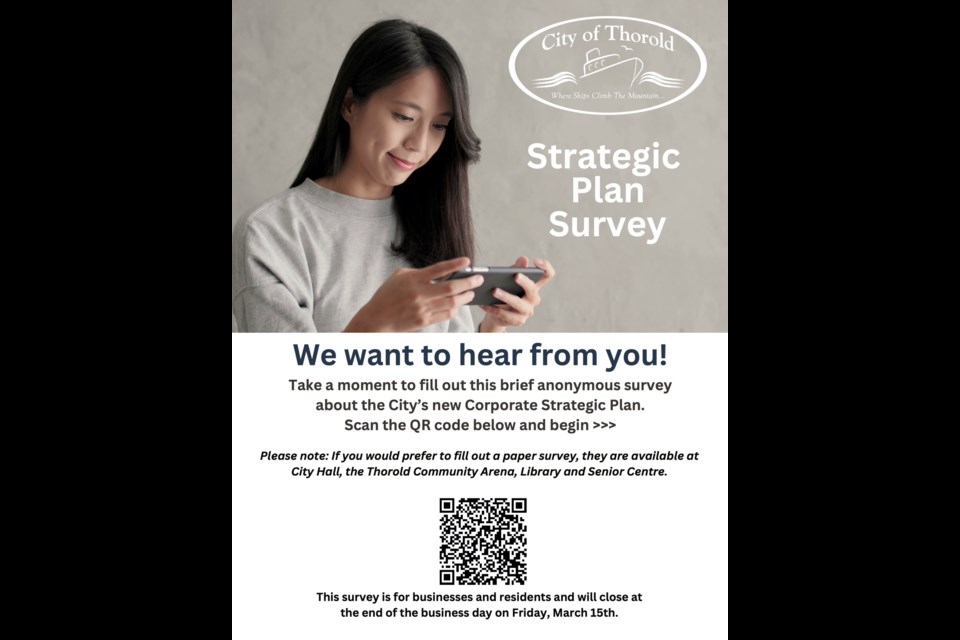 The City is looking for feedback for their new Strategic Plan.