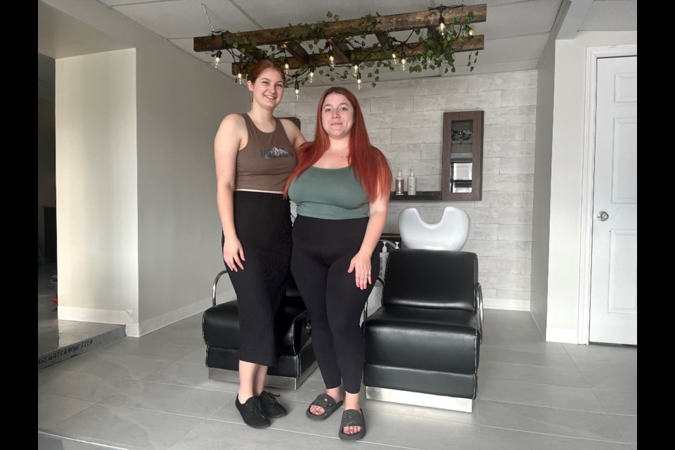 Heather Haalstra and Jennie Graziani want to offer a personal experience at Rustic Roots Hair Lounge on Towpath Street.