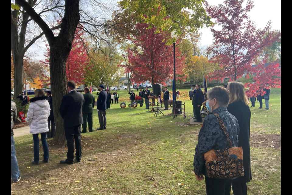 City of Thorold Remembrance Day ceremony - City of Thorold