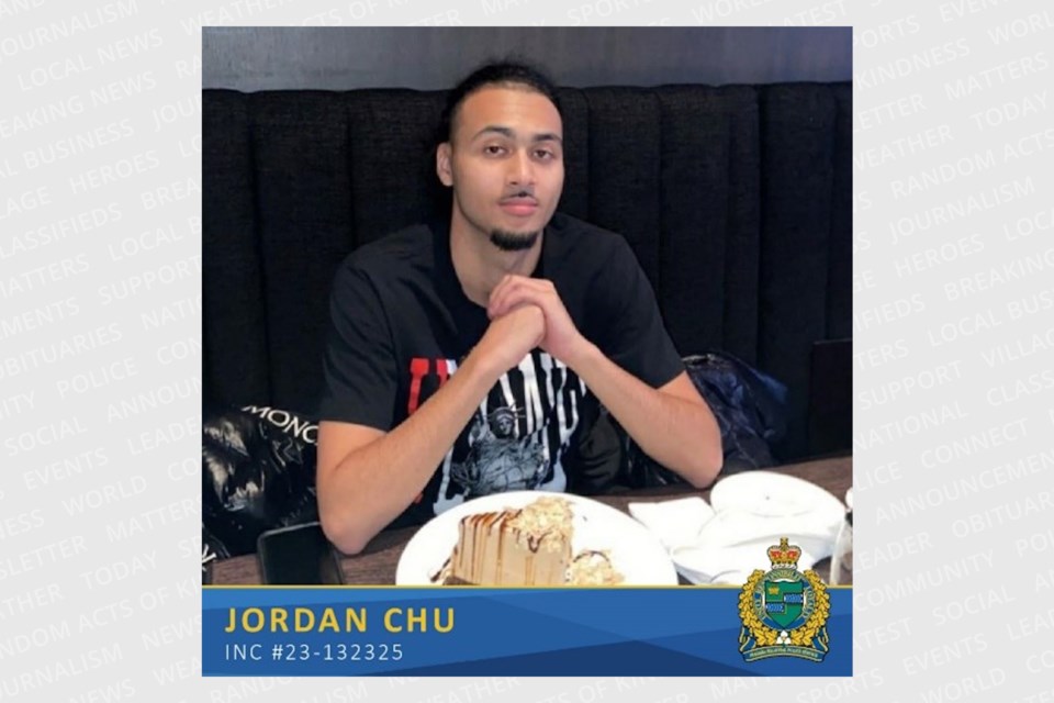 Jordan Chu was fatally shot in a Grimsby parking lot on Nov. 17, 2023