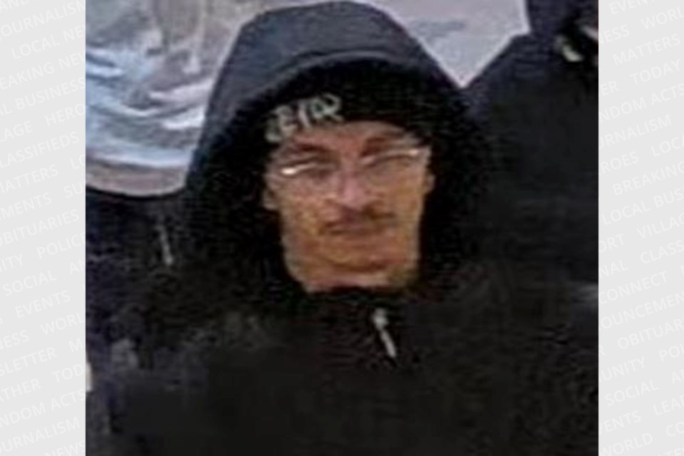 Niagara Police are looking for this suspect in connection with the robbery at Griffin Jewellery at the Pen Centre.