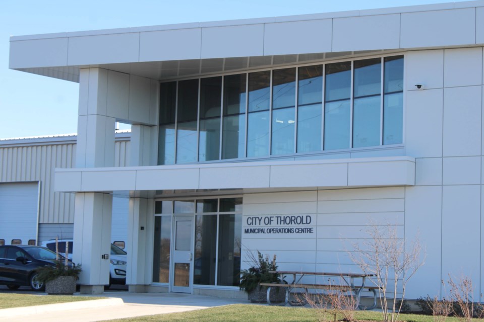 The contractor hired to complete the renovations at The City of Thorold's Municipal Operations is Centre is addressing deficiencies found in the  work.