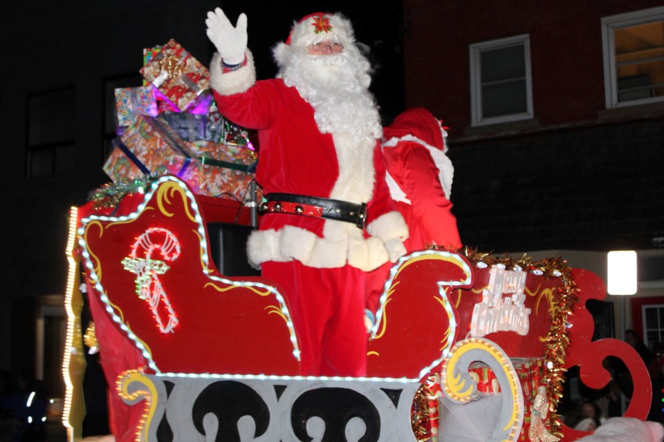 It would not be a Santa Claus Parade without an appearance by the jolly old elf himself and St. Nick did not disappoint his Thorold fans.