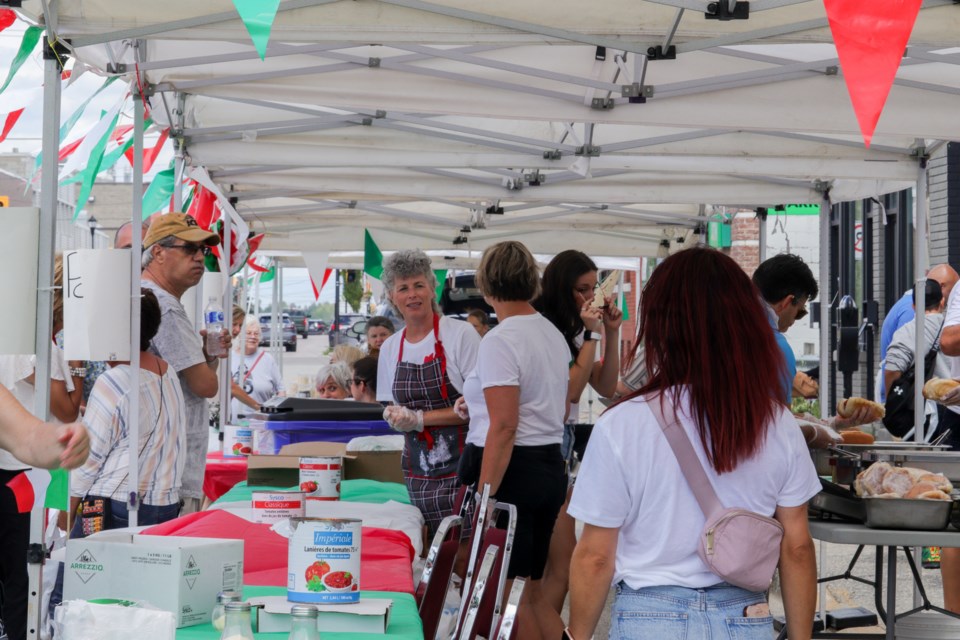 The Porcupine Dante Club returned to the street with the popular Festa Italiana on July 24. A three-day celebration was held July 23-25 for the return of the event and to celebrate the group's 70th anniversary.