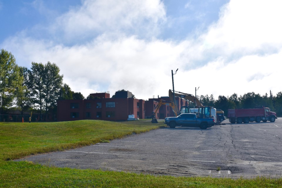 Work has started on the redevelopment of the Golden Manor in Timmins. 