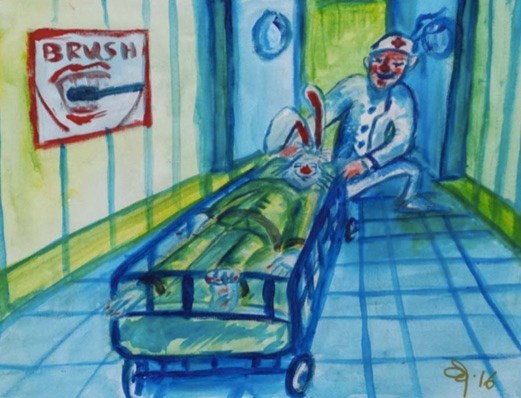 Hospital cartoon
