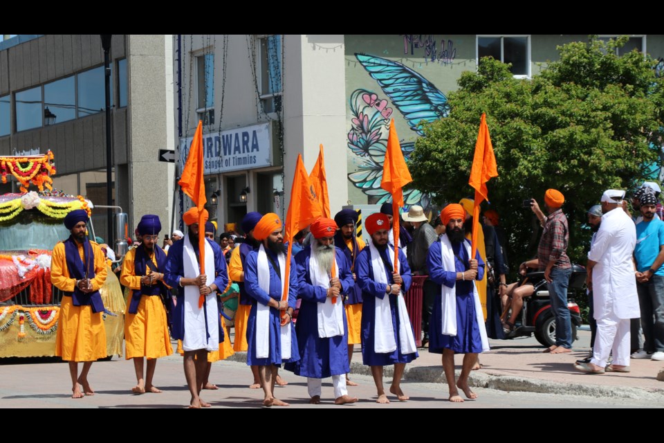 The Sikh motorcycle club took part in the Khalsa Day parade on Saturday, June 15.