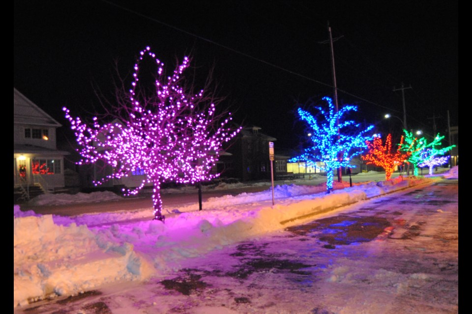 Miron-Wilson Funeral Home lights up Balsam St. S. Frank Giorno for TimminsToday.