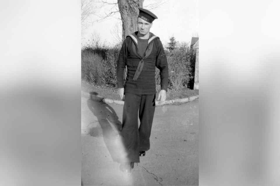 Percy Dixon served in the Navy during the Second World War. Afterwards he was a member of the Royal Canadian Legion Branch 88.