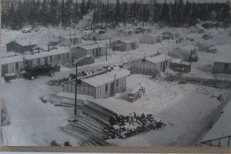 A small town sprang up around the dam project, with streetlights and wooden sidewalks. Stores, engineers’ offices, bunkhouses, cement and other buildings were built to accommodate the workforce. A doctor and nurse also resided at the camp to care for injured workers.