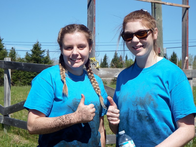 Participants got down and dirty for Alzheimer Society Timmins-Porcupine's Mud Factor on Saturday. Jennifer Massie for TimminsToday