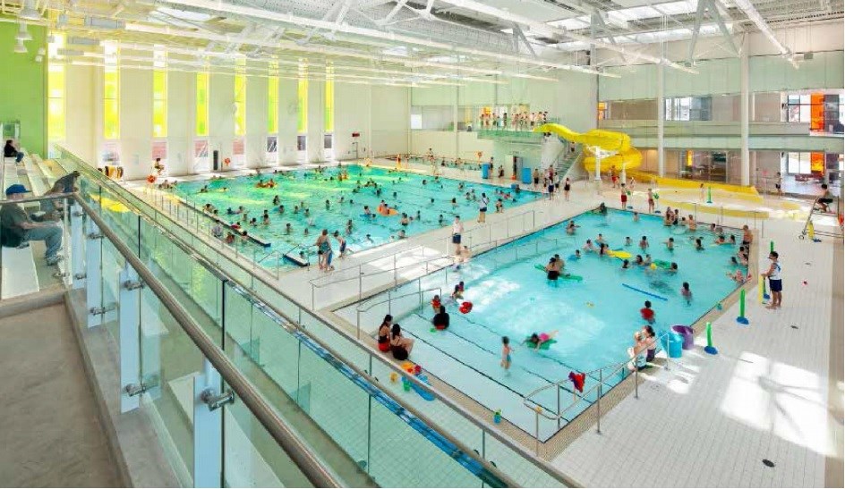 An updated conceptual drawing of the new aquatic centre in Timmins released by 'Perkins + Will' 