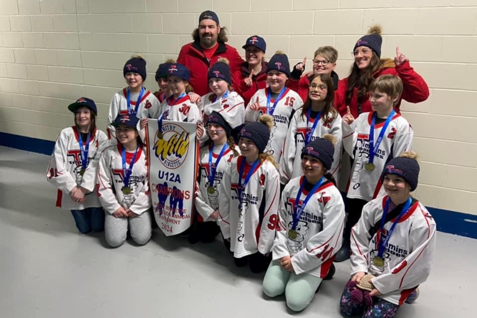 The Timmins Tornadoes U1 team won gold at a Whitby tournament over the weekend. 