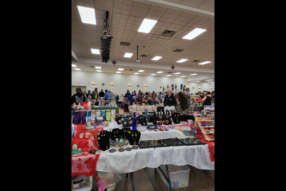 there were 67 fantastic vendors at the Westlock Market on Sunday Nov. 17.