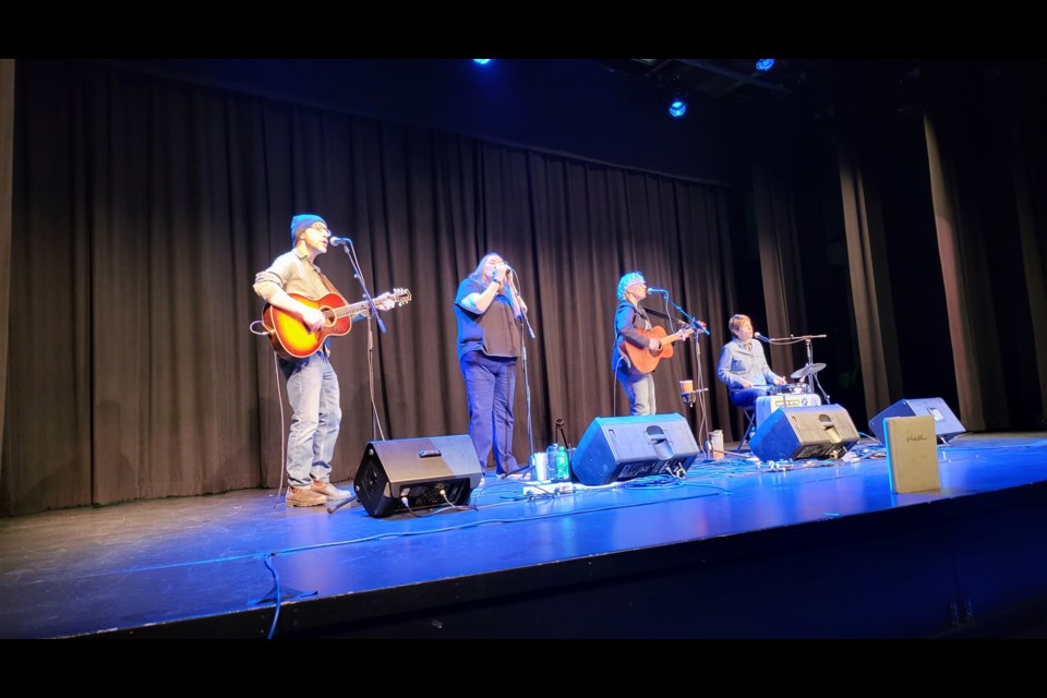 The Backyard Betties performed in Barrhead on Thursday, Jan. 9 at the BCHS Theatre.