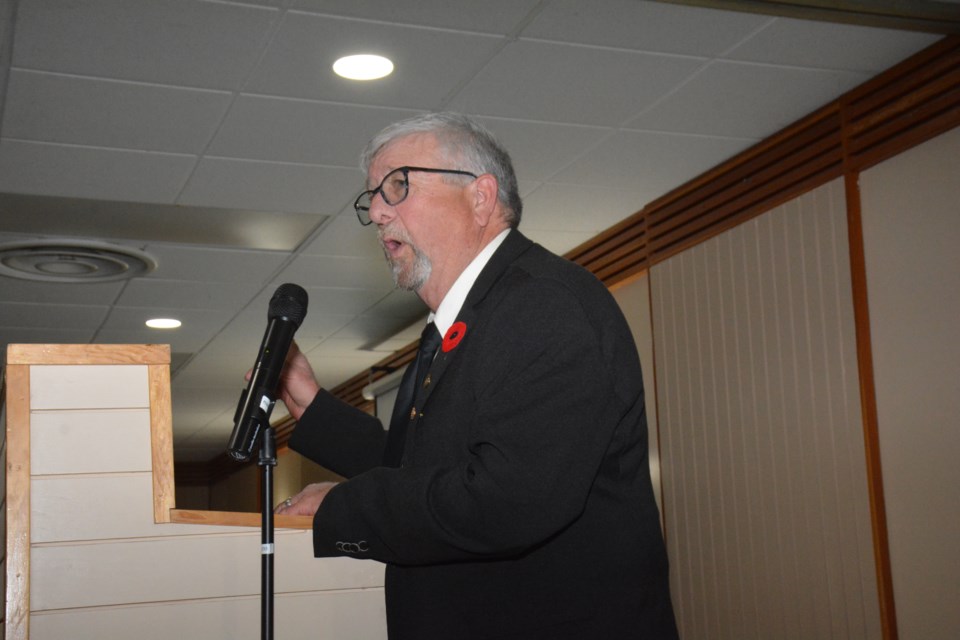 MC for the evening, Jim Smith kept the meeting running smoothly.