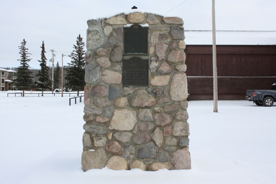 The cenotaph across from the Legion on 48th St. in Athabasca.
Chris Zwick/AA